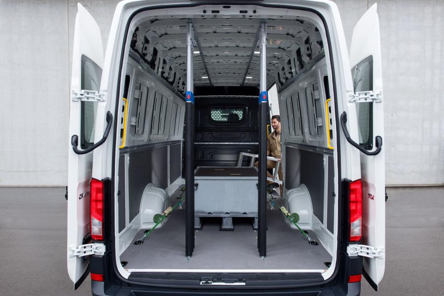 Багажник Volkswagen Crafter High Roof Van LWB 2017 года  (WW) (фото 5 из 7)